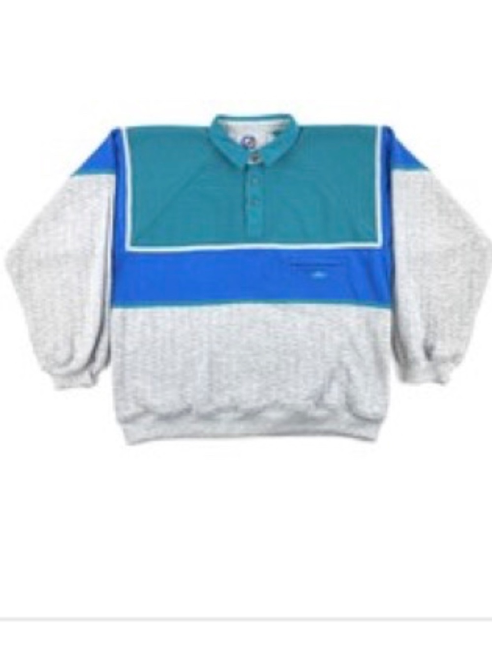 Vintage 80’s Greenline International Men’s Long Sleeve Rugby Polo